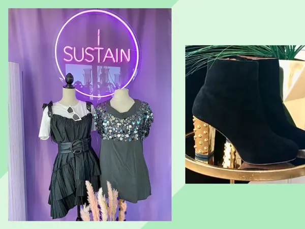 iSustain bilder med secondhand produkter