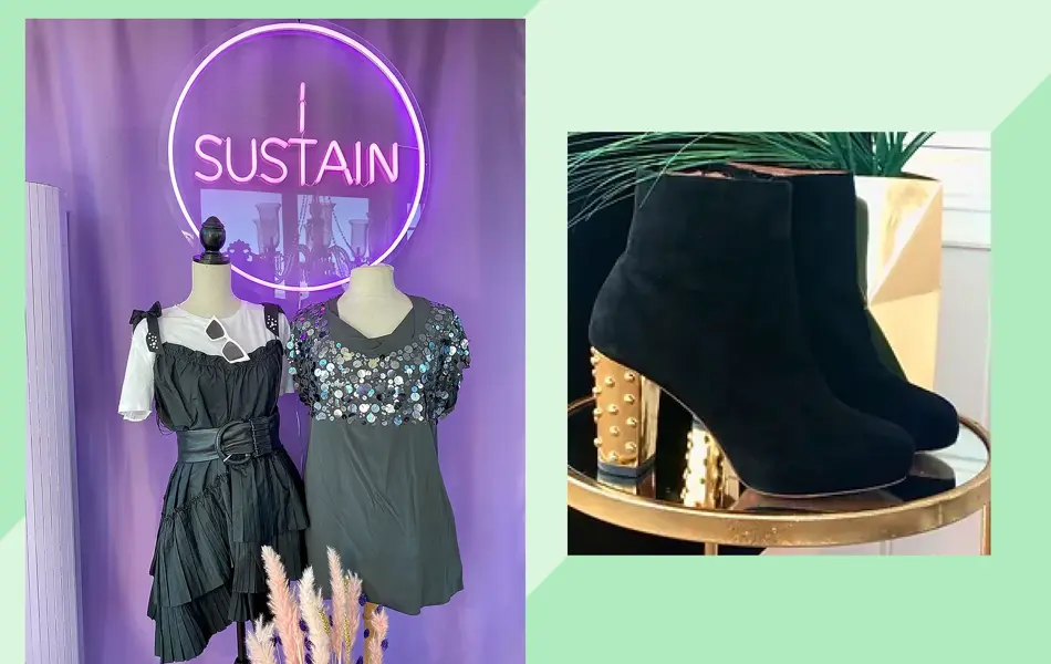 iSustain bilder med secondhand produkter