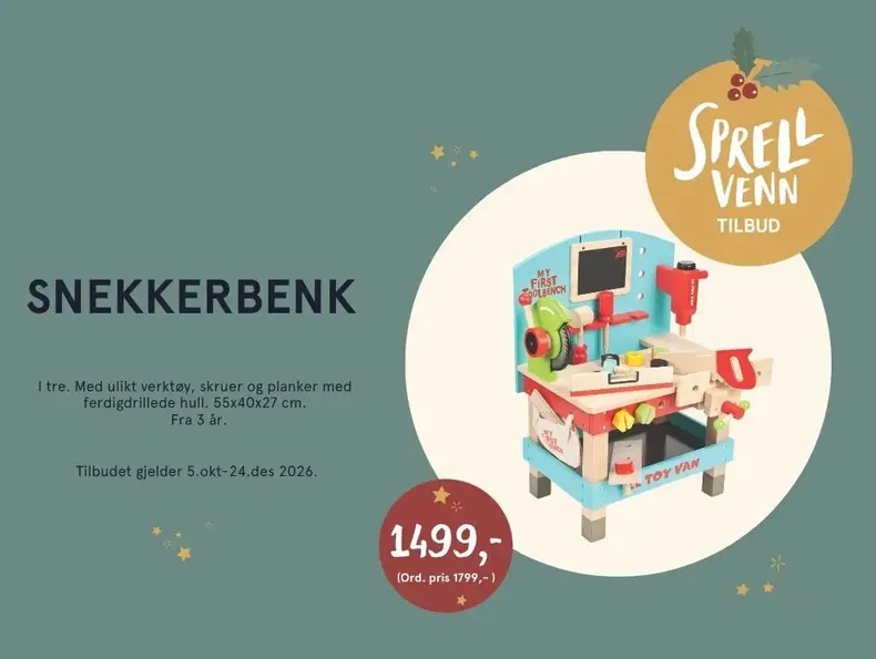 Eksempelbilde av tilbudet.