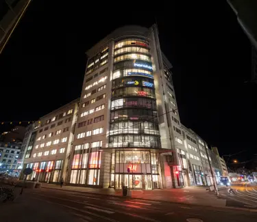 Fasade, næringseiendom, februar 2020