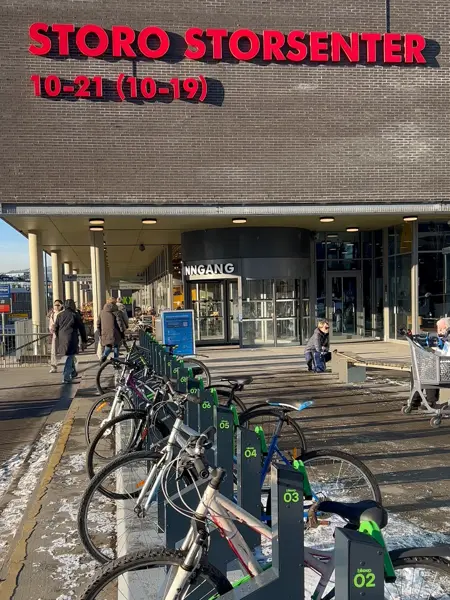 Sykkellås ves Storo