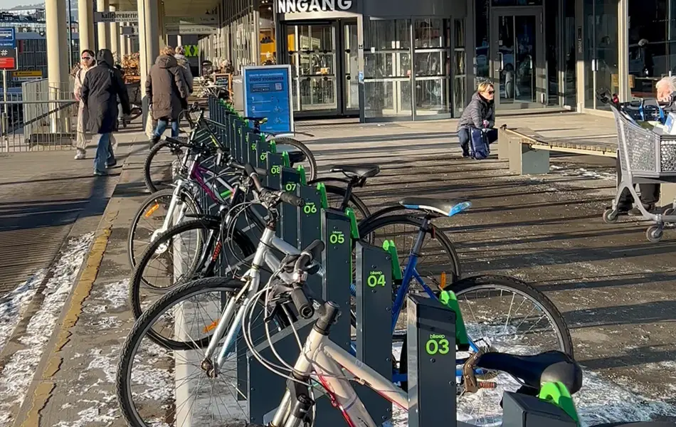 Sykkellås ves Storo