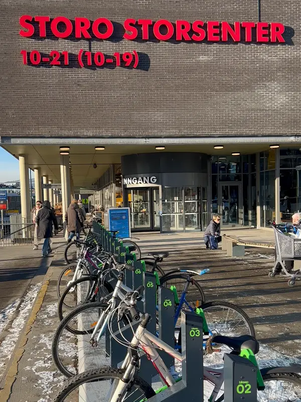 Sykkellås ves Storo