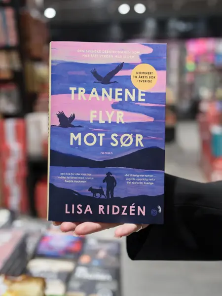 Tranen flyr mot sør, bok fra Norli