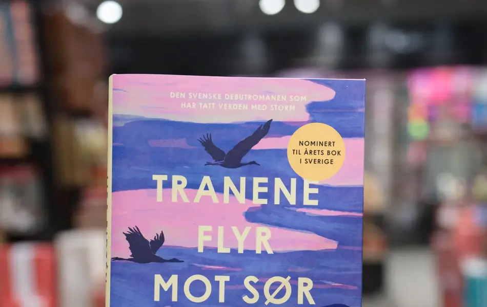 Tranen flyr mot sør, bok fra Norli