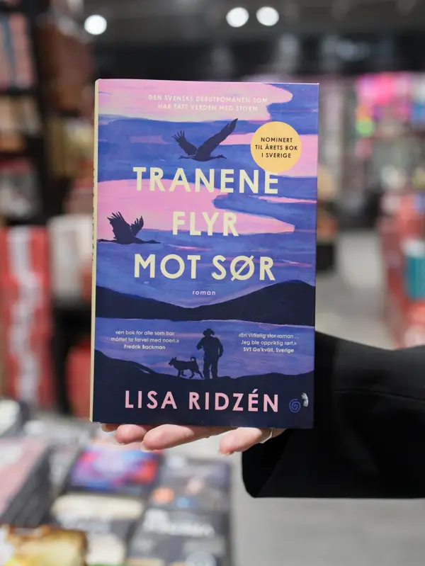 Tranen flyr mot sør, bok fra Norli