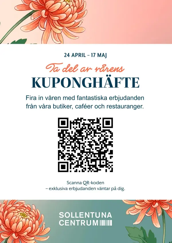 A4 skylt kuponghäfte