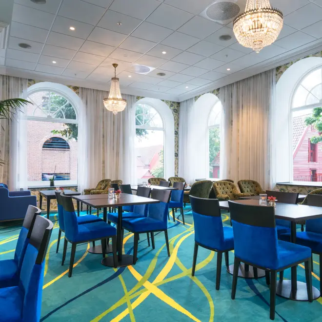 Lounge på Thon Hotel Rosenkrantz Bergen 
