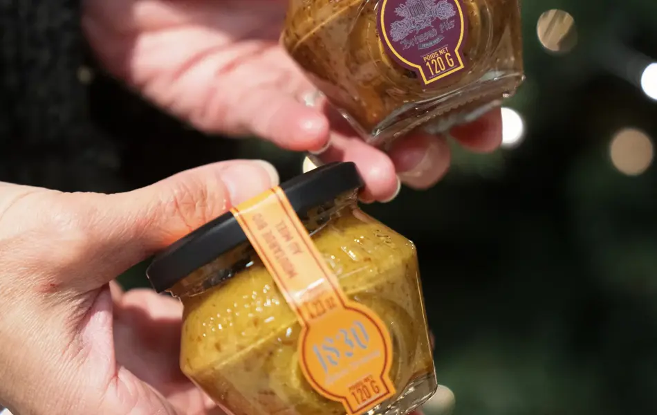 Olivenlunden Sennep med mørk balsamico 129 og sennep med honning 149-0001.jpg