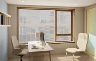 Illustrasjonsbilde som viser et legekontor i eiendommen Triaden Helsetorg på Lørenskog.