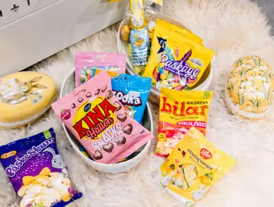 Påskeegg og påskegodteri