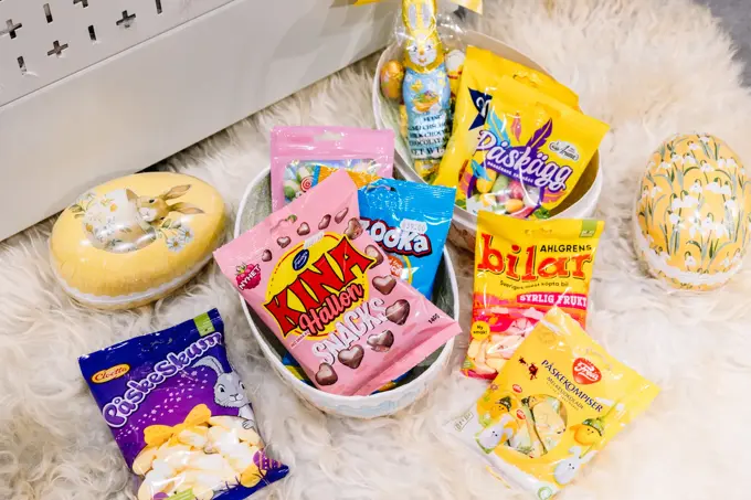 Påskeegg og påskegodteri