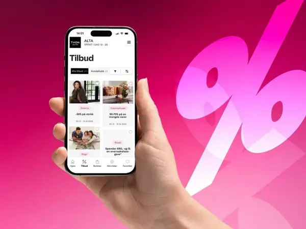 Prisfest prosenttegn med mobil