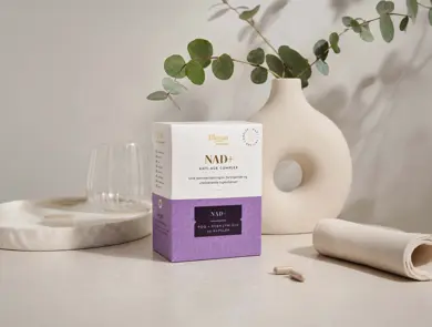 Bilde av anti-age complex kosttilskuddet NAD+ fra Biosan
