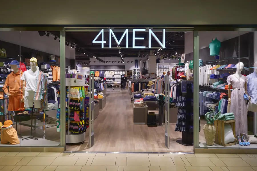 Butikkbilder av 4Men og 4Women