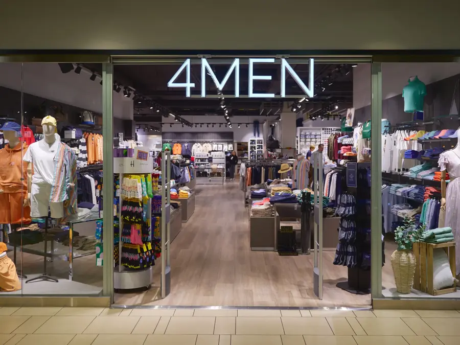 Butikkbilder av 4Men og 4Women