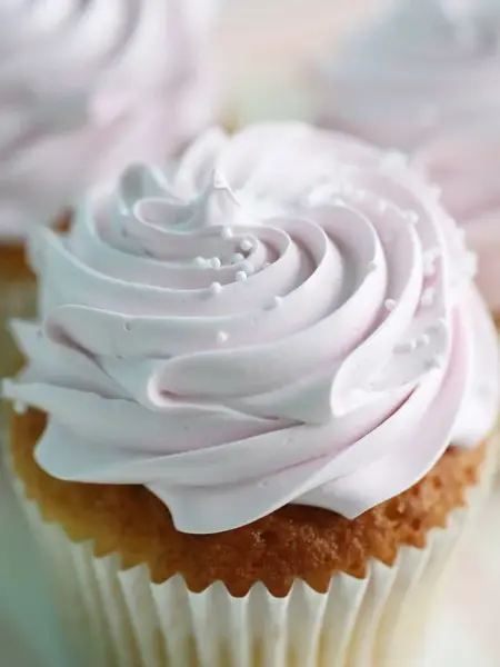 Cupcake med marengstopping