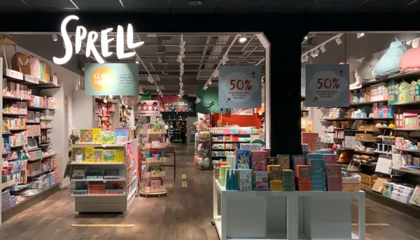 Sprell butikkinteriør