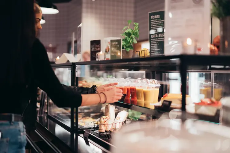 Smoothie i disken hos Jordbærpikene