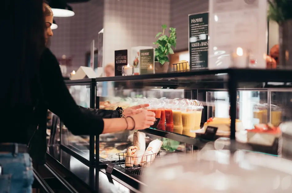 Smoothie i disken hos Jordbærpikene