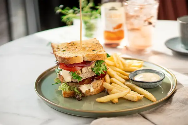 Sandwich med pomme frites