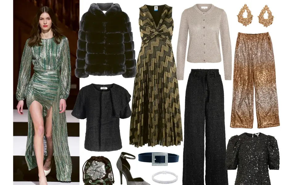 kollasj med fintøy til jul