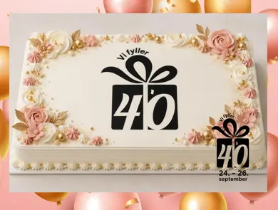kake 40 år