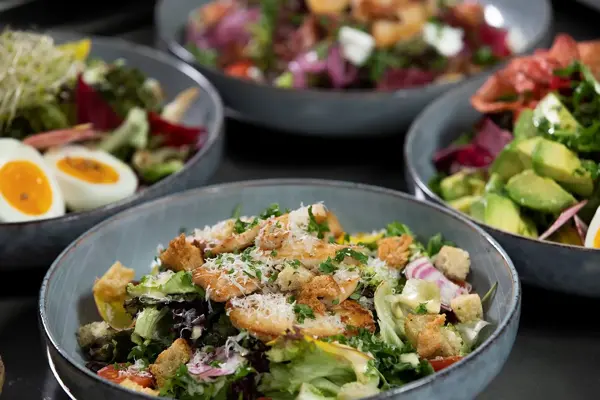 salat i skål