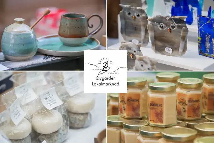 Øygarden lokalmarknad collage