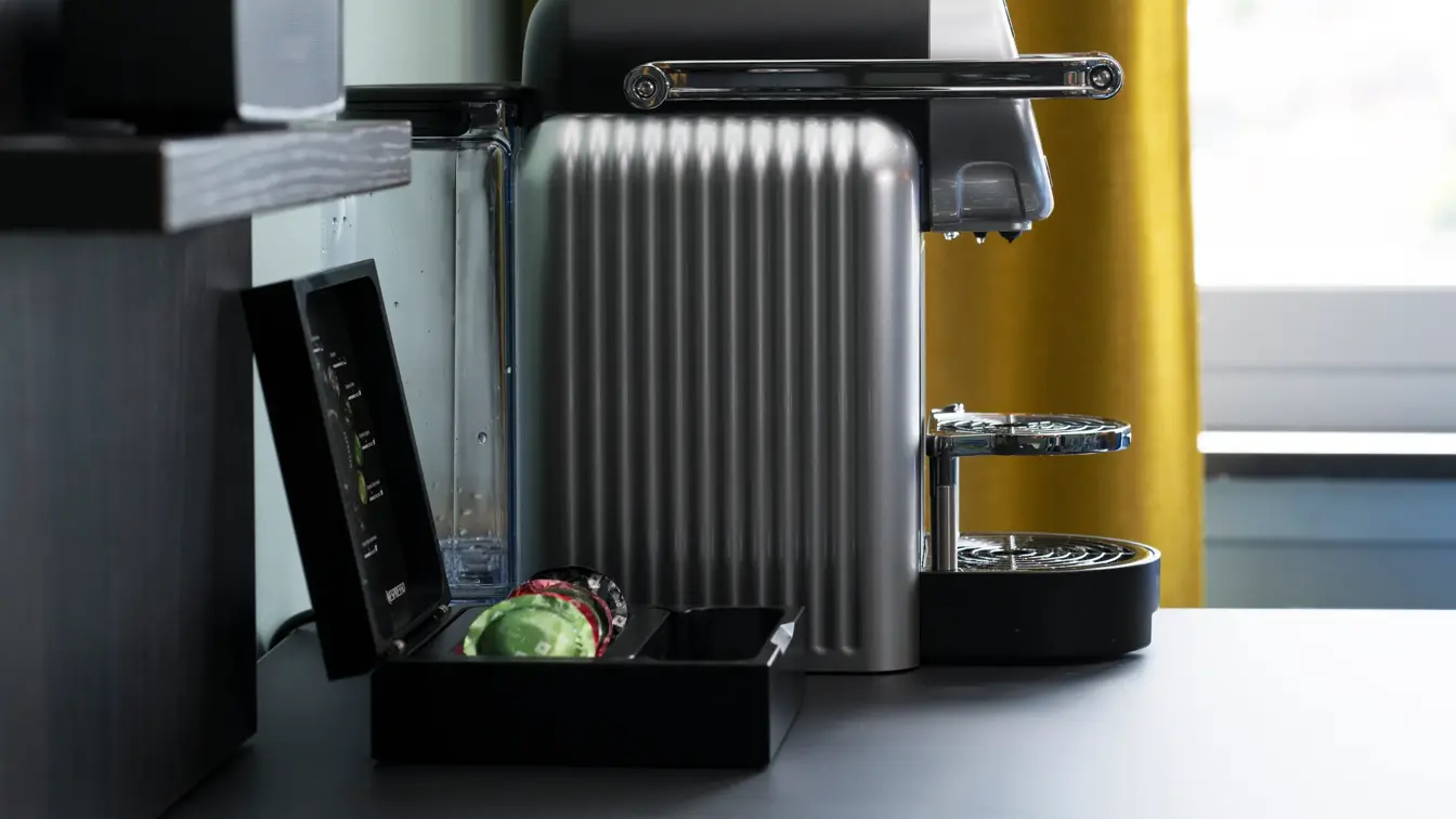 Nespressomaskin på rom på Thon Hotel Orion i Bergen Sentrum