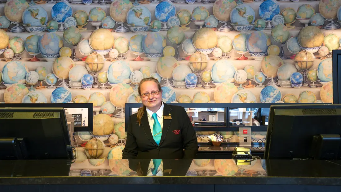 på Thon Hotel Kirkenes ved kaia i Kirkenes sentrum