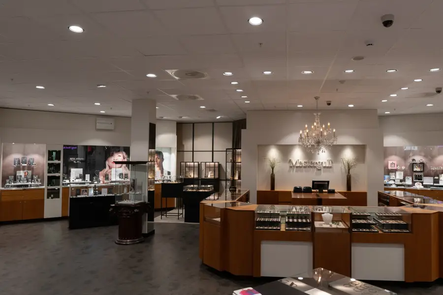 Oversiktsbilde av Mestergull på Ski storsenter 