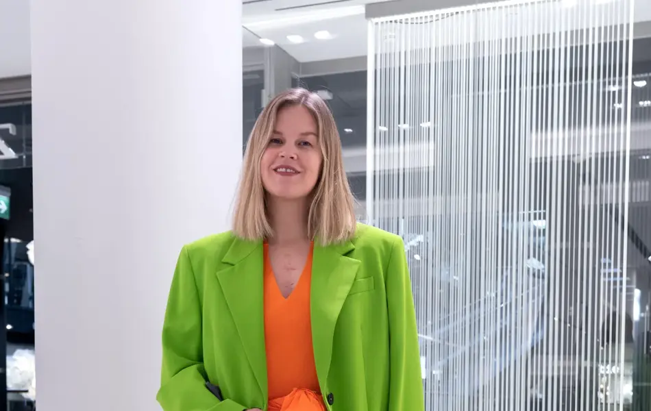 Vårmote sterke farger 