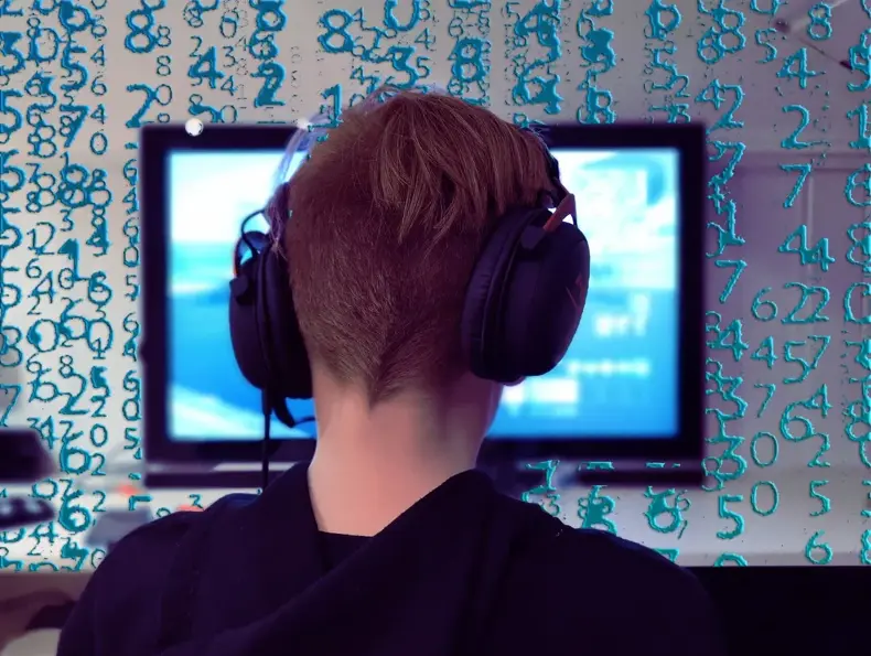 gutt som spille pc