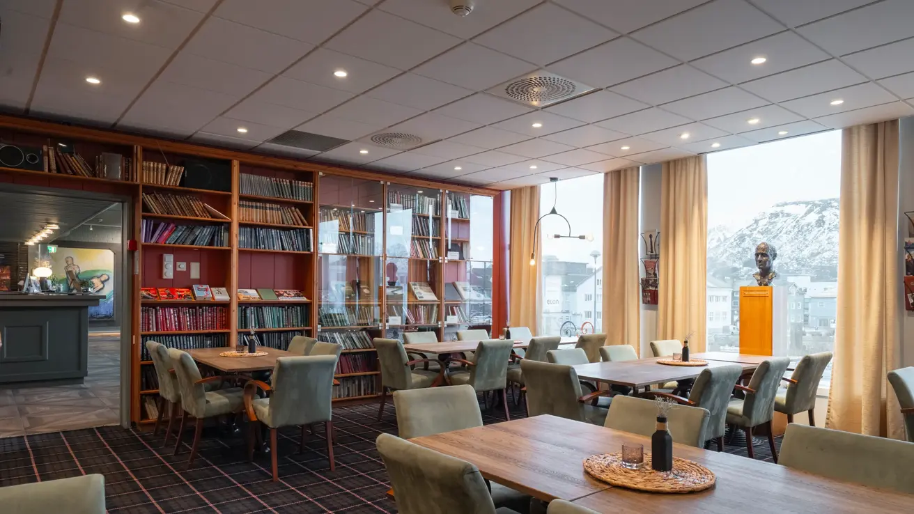 Thon_Hotel_Sortland_Saabyes_bibliotek