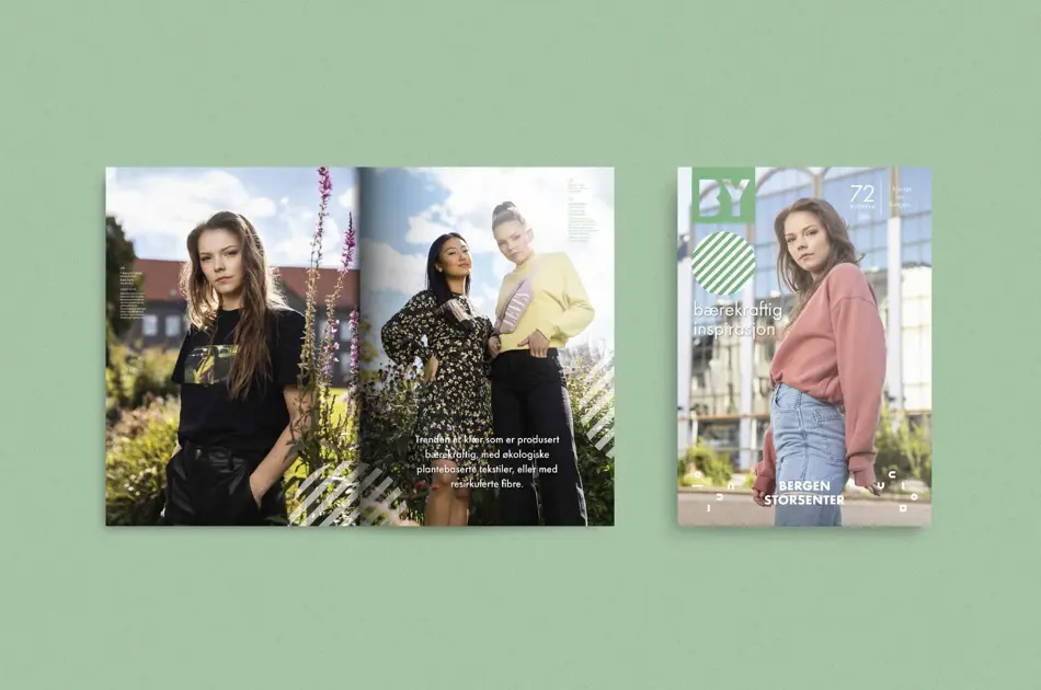 miljøbilde med fire damer nærområdet