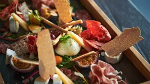 nærbilde av en matrett