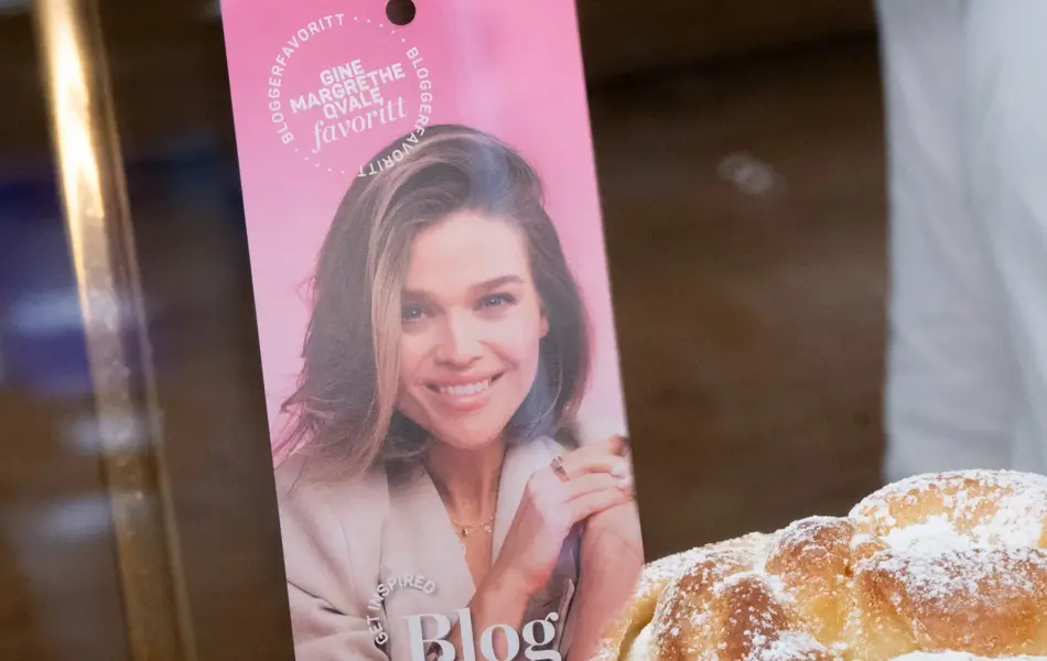 Gine Margrethe Qvale plukker sine favoritter på Sandvika Storsenter