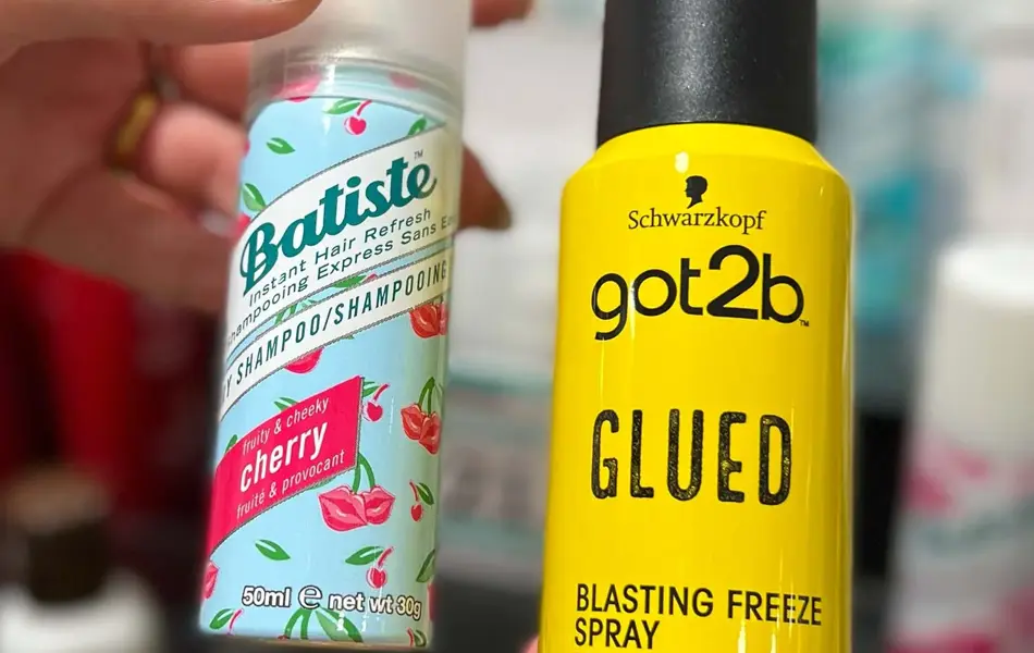 Hårprodukter i reisestørrelse