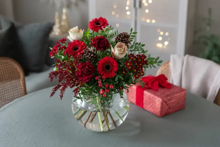 Julebukett fra Mester Grønn er en perfekt gave.