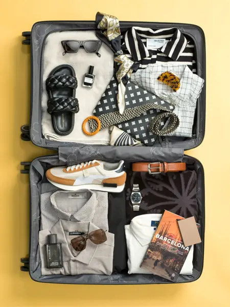 Koffert som er pakket