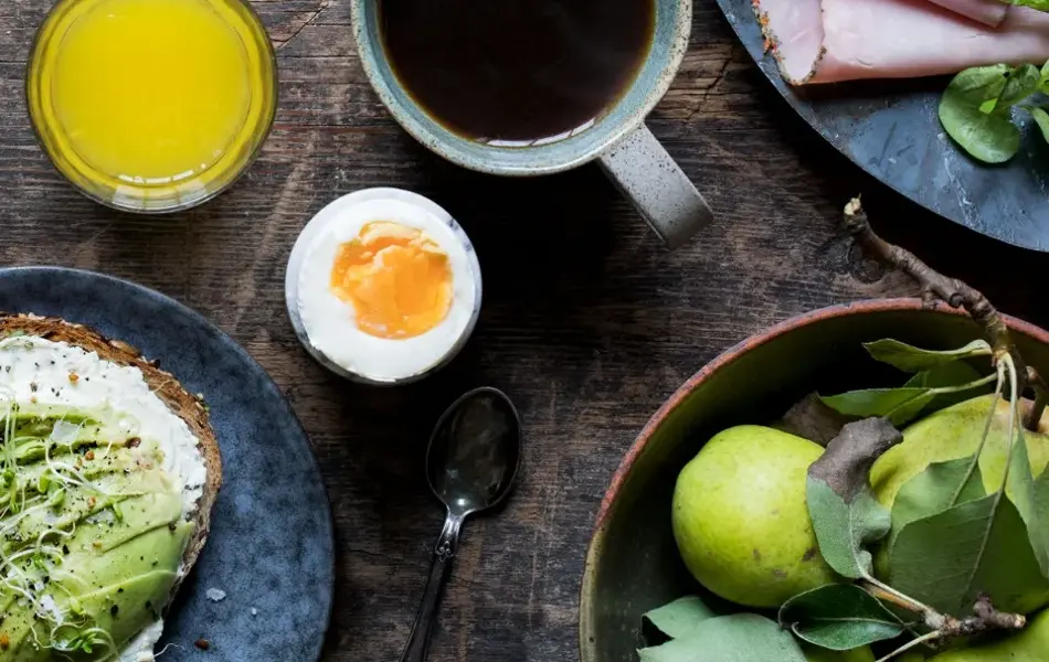 Fat med forskjellige frokostretter