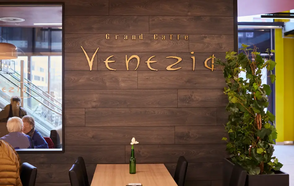 bilde fra restauranten til grand caffe venezia