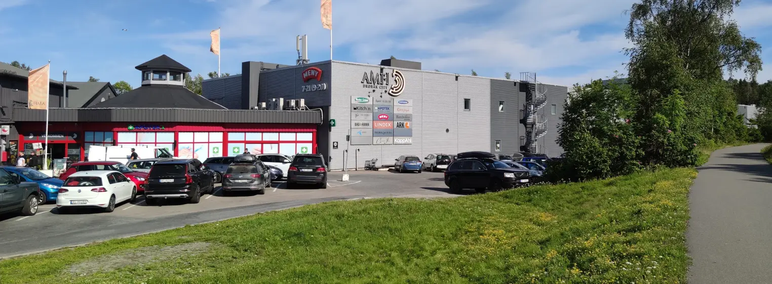 AMFI Drøbak City fasade