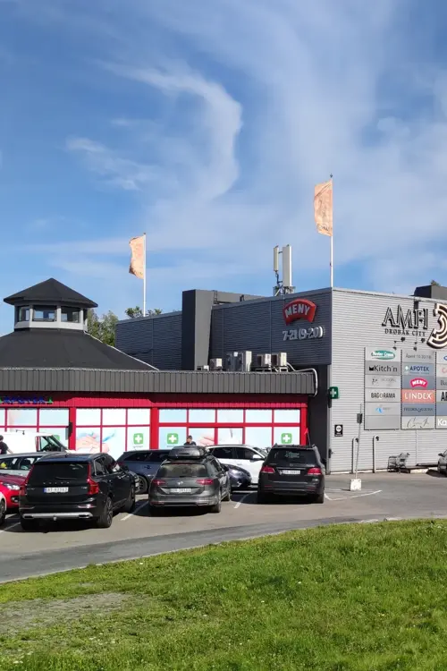 AMFI Drøbak City fasade