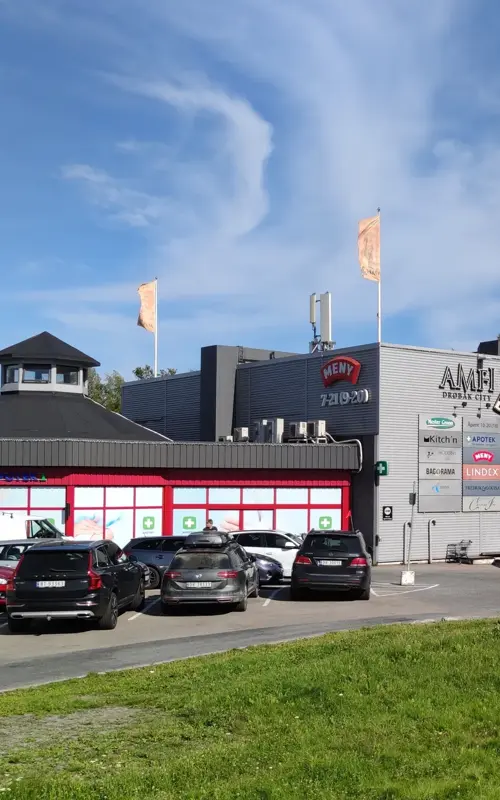 AMFI Drøbak City fasade