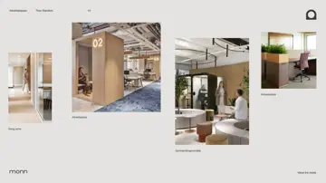 3D-tegning av kontorarealer i Torggata 2-4