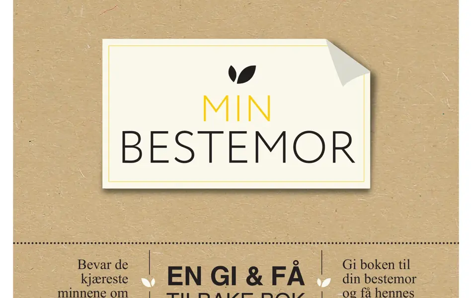 Forsiden på boken Min Bestemor