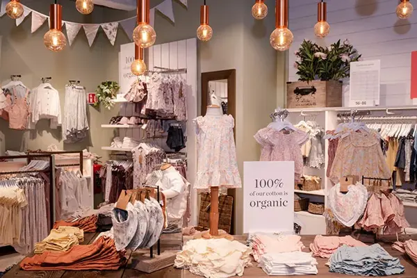 Butikk med barneklær