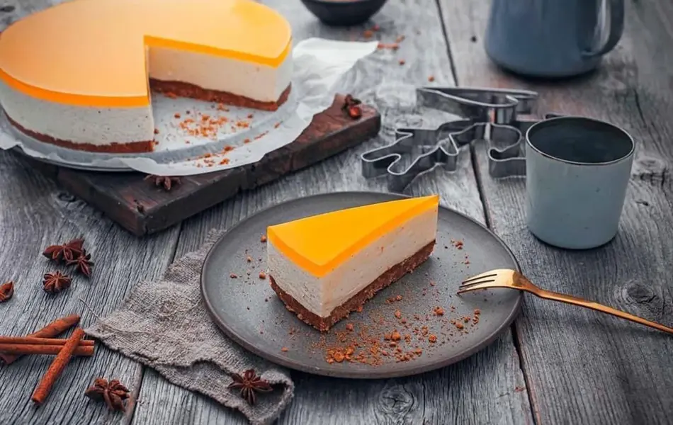 ostekake hos jordbærpikene